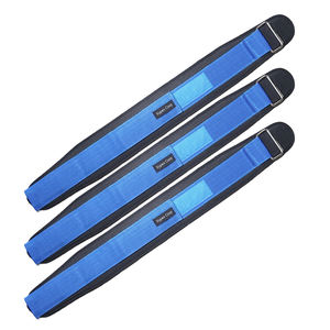 Custom Logo <b>Weight</b> Lifting Belt Hook Loop Closure Adjustable Breathable Soft for Daily Gym Use and Fitness <b>Training</b> - Product Image 1