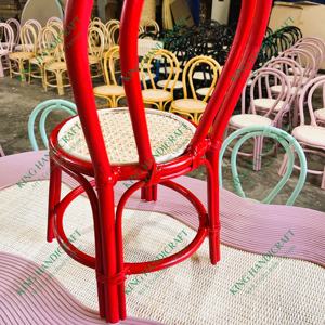 Chaise pour enfant en rotin écologique faite à la main, assise naturelle confortable pour enfants, design moderne pour salon, chambre à coucher, utilisation en extérieur - Product Image 6