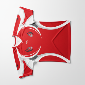 Maillot de sport en mesh respirant sublimé imprimé sur mesure de qualité supérieure en gros - Service OEM, uniforme multi-logo rouge/blanc, séchage rapide - Product Image 4