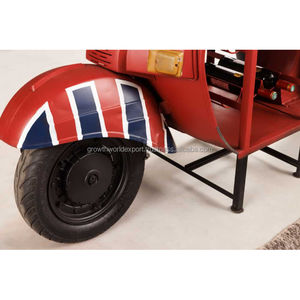 เคาน์เตอร์บาร์สไตล์วินเทจโมเดิร์นพร้อมชั้นวางไวน์ ท็อปไม้เนื้อแข็ง บาร์ในบ้านรุ่นใหม่ล่าสุด - Product Image 6