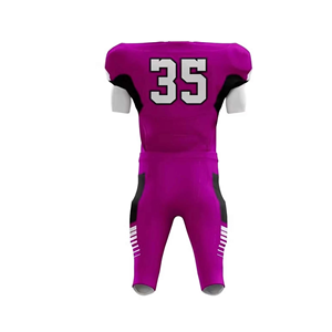 Uniforme de football américain personnalisé en gros, ensemble de maillots d'équipe sublimés, fabricant OEM - Product Image 3