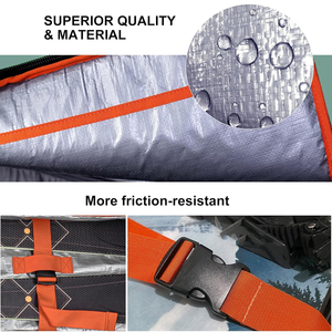 New Design Waterproof Shoulder Bag Large Capacity Zipper <b>Skiing</b> Snowboarding Printed Backpacks Hand Carry Snowboard Bag - Product Image 4