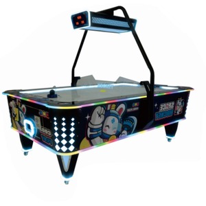 Table de jeu de hockey sur air HGR Amusement Space pour 2 joueurs, en bois, métal et acrylique, 110V 220V 520x860x190mm, pour enfants et adultes, salle de jeux à domicile - Product Image 1