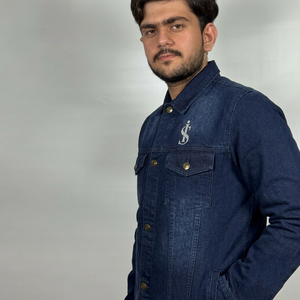 Factory <b>Custom</b> Logo Printing <b>Denim</b> Cotton Fabric <b>Jackets</b> Manufacturer Washing Oem <b>Custom</b> <b>Denim</b> <b>Jacket</b> for man - Product Image 3