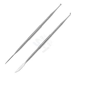 Kit de 5 instruments de modelage dentaire en cire, double extrémité, en acier inoxydable de haute qualité, certifié CE, pour restauration manuelle - Product Image 6