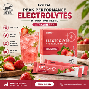 Elma Food - Polvo Electrolítico 1KG Sin Azúcar Añadido, 50 Porciones, Fórmula de Reposición de Minerales para Hidratación, Sin GMO, Para Adultos y Músculos - Product Image 1