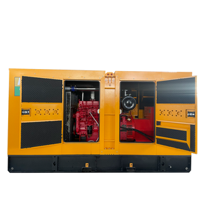 Cho cho 300kw/375kva Heavy Duty Máy phát điện diesel thiết lập mở khung im lặng loại với 220V đánh giá điện áp tự động bắt đầu nhà máy giá - Product Image 1