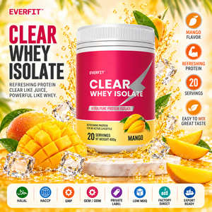 Private Label <b>Vanilla</b> <b>Whey</b> <b>Protein</b> Powder Supplier Malaysia Custom Brand WPC Shake OEM Manufacturing Adult Muscle Growth 20-29g - Product Image 1