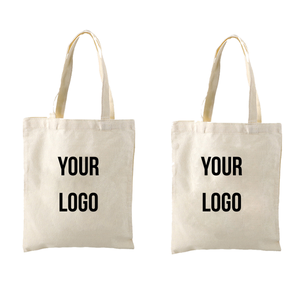 Bolsa de Compras Personalizada de Lona con Asa Larga, Diseño de Camuflaje a Todo Color en Blanco Natural, Logotipo Personalizado OEM/ODM - Product Image 1