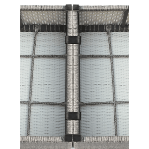 Conjunto de Sofás de Mimbre para Patio, Completamente Ensamblado, para 4 Personas, con Cojines Cómodos, Práctico Grupo de Asientos para Exteriores - Product Image 5