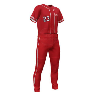 Uniforme de Béisbol Personalizado con Logotipo OEM, Nuevo Diseño, Estilo Moderno, Calidad Premium, Color Sólido, Corto, Transpirable y de Secado Rápido - Product Image 2