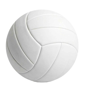 Balón de Voleibol Promocional de PVC Blanco Transparente de Alta Calidad, Personalizable con Logotipo, Cosido a Máquina, Tamaño 5 - Product Image 2