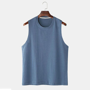 Wholesale Mens Loose Muscle Shirt Soft Hand Feel Tank for Gym Lifestyle Supplier - Product Image 3