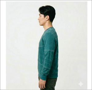 เสื้อสเวตเชิ้ตผู้ชายแบบลำลองผ้าฟลีซรุ่นใหม่ล่าสุด ผลิตในปากีสถาน รับผลิตแบบสั่งทำพร้อมติดป้ายแบรนด์ส่วนตัว แขนยาว - Product Image 2