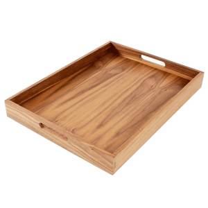 Wooden Rectangle Serving Tray Eco-Friendly Country Design Business Gift Food <b>Platter</b> - Product Image 2
