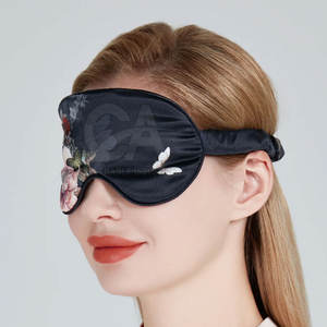 ผ้าปิดตาไหมน้ำหนักเบาสำหรับผู้หญิง ปี 2026 สำหรับการเดินทาง ใช้ในบ้าน ช่วยให้นอนหลับสบาย ป้องกันดวงตาขณะนอนหลับ  สามารถปรับแต่งได้ - Product Image 6
