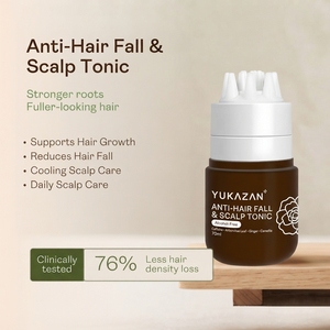 Tónico Capilar Herbal Yukazan Contra la Caída del Cabello 70ml, Superventas B2B, Mejor Proveedor, Calidad Premium, Apoyo al Crecimiento del Cabello, Marca Zesty - Product Image 2