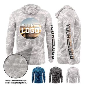 Camisa de Pesca para Hombre UPF 50+, Camisas Polo de Pesca de Manga Larga con Protección UV, Ligeras, con Botones, Hechas a Medida - Product Image 3