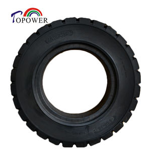 Neumático Sólido 9.00-20 para Plataforma Elevadora con Rin de 9, 12 y 16 Orificios - Product Image 2