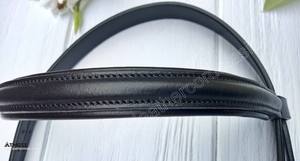Frontal en cuir uni pour cheval avec couleur et taille personnalisables – Pièce de bride durable pour usage équestre - Product Image 5