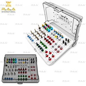 R.A.A.INTERNATIONAL RAA-108 56-Piece Gold Black Coated <b>Drill</b> <b>Guide</b> Screw Positioning Tool Kit Dental Implant Class I CE Made - Product Image 4