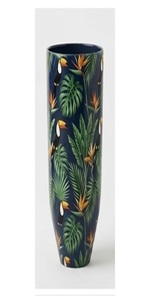 Unique Design Floral Enamel Planter Metal Tabletop Vase Modern Design Handmade <b>Flower</b> Pot for Home Interior Christmas - Product Image 4