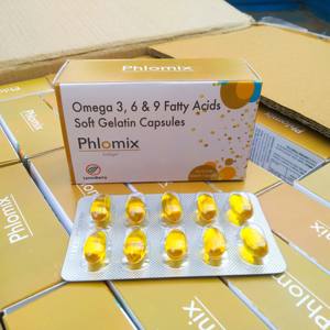 Cápsulas de Gel Suave Phlomix, Aceite de Pescado con Ácidos Grasos Omega-3, Omega-6 y Omega-9, Antioxidante, Mejora la Visión - Product Image 2
