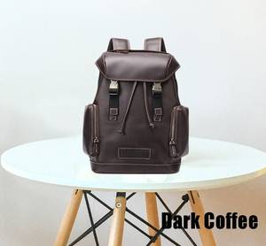 Padded Laptop Leather <b>Backpack</b> <b>Waterproof</b> Anti-Theft Vintage Rucksack Genuine Leather Travel Gear LBP-0326 - Product Image 1