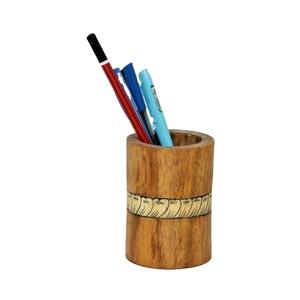 Porte-stylo en bois de conception classique porte-stylo en bois de haute qualité pour le stockage de bureau porte-stylo de table à prix compétitif - Product Image 1