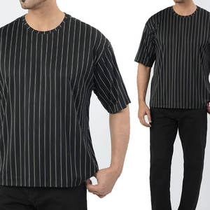 T-shirt ample de haute qualité 2026, personnalisable avec logo par sublimation ou sérigraphie, à épaules tombantes, léger et vierge - Product Image 2