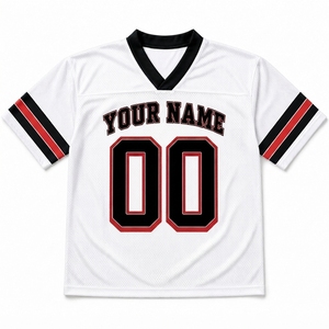 Envío Inmediato: Jersey Oversize de Fútbol Estilo Urbano, Logotipo Personalizado, Fabricante de Ropa OEM ODM Marca Privada, 100% Poliéster Malla - Product Image 4