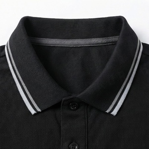 เสื้อโปโลแขนสั้นลำลองผ้าฝ้ายสำหรับผู้ชายไซส์ใหญ่  รับสั่งทำสีตามต้องการ คุณภาพสูง ระบายอากาศได้ดี - Product Image 4