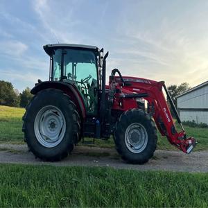 Compre el tractor de ruedas Massey Ferguson 6712 automático 4WD con bomba potente, motor y caja de cambios diseñados para trabajos pesados. - Product Image 5