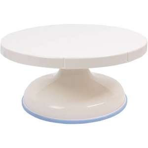 ผงสีขาวเคลือบตกแต่งงานแต่งงานขาตั้งเค้กโลหะทรงกลมสําหรับงานแต่งงานและงานเลี้ยงวันเกิดขาตั้งเค้กตกแต่งโรงแรม - Product Image 1