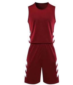 Maillot de basketball personnalisé unisexe 100 % polyester respirant imprimé par transfert thermique avec taille élastique sans manches pour le sport - Product Image 1