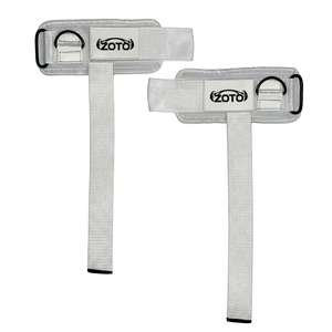 Sangles de poignet rembourrées en néoprène ZOTO avec boucle en D pour la musculation, fournisseur OEM en gros - Product Image 1