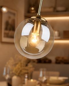 Modern Creative Simplicity Nordic Glass Ball Pendant Light for Coffee Shop Corridor Bedroom Pendant Lamp Indoor Ceiling Lamp - Product Image 2
