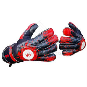 Gants de gardien de but en latex haute performance pour adultes, respirants, légers, antidérapants, avec fermeture auto-agrippante, vente en gros - Product Image 3