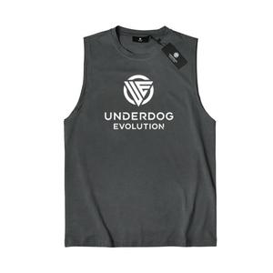 Débardeurs imprimés DTF sur mesure, coupe classique, 100 % coton, meilleure qualité, vente chaude - Product Image 1