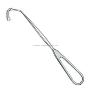 Meilleure Qualité A-1 VERITAS 21 cm Rétracteur Chirurgical en Acier Inoxydable, Rétracteur de Coussinets, Crochet Cutané |   Kit d'instruments médicaux - Product Image 4