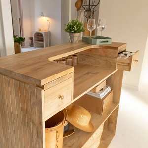 Mueble bar de madera de mango Vandana Prime Flux - Product Image 2
