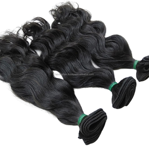 Fahma Hairexs couleur naturelle vague de corps cuticule aligné 8A Grade Remy indonésien faisceaux de tissage de cheveux humains Extensions de tressage - Product Image 1