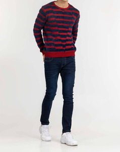 Pulls personnalisés pour hommes pour l'automne-hiver, tricots décontractés pour hommes avec décoration logo, pull pour hommes - Product Image 4