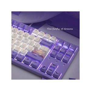 Scopri la tastiera meccanica da gaming A87 in DREAM Theme con layout compatto a 87 tasti, switch Cherry MX e keycap in PBT - Product Image 6