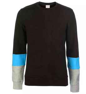 Sudaderas Personalizadas para Hombre, Forradas, 100% Algodón, Sudadera de Alta Calidad con Bloques de Color, Moda Otoñal - Product Image 3