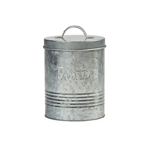 Boîte à thé minimaliste en métal noir avec poignée dorée, couvercle magnétique, forme rectangulaire, récipient de cuisine, préservation de la fraîcheur - Product Image 4