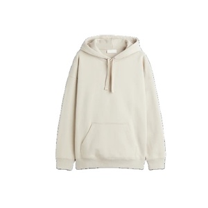 Pulls à capuche unisexes tricotés personnalisés en gros, style anti-accumulation, en tissu polaire, décontractés et écologiques, fabrication OEM - Product Image 2