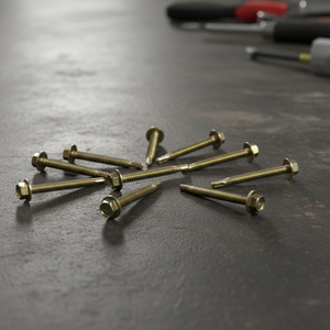 สกรูเจาะยึดหัวหกเหลี่ยมเหล็กกล้าคาร์บอน PDC คลาส 8 เกลียวมาตรฐาน ชุบสังกะสี ขนาดนิ้ว ปรับแต่งได้ - Product Image 1