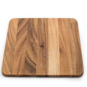 Planche à découper carrée Ironwood Gourmet en bois d'acacia de qualité supérieure, durable, pour la préparation des aliments en cuisine, en gros pour l'exportation - Product Image 1