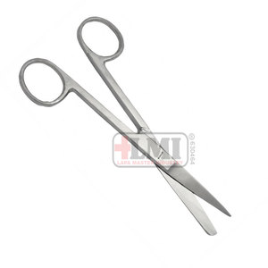 Tijeras Rectas de Acero Inoxidable, Inocuosas y Afiladas, 14.5 cm, Instrumento de Corte Duradero, Reutilizables, para Uso en Cirugía General - Product Image 3